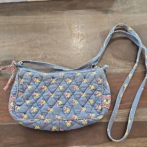 Vera Bradley Blue Floral Crossbody Bag